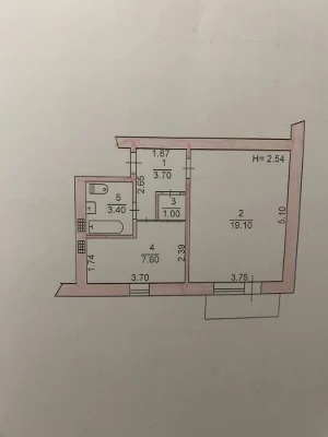 Однокімнатна квартира на богополі кірпічний чешка