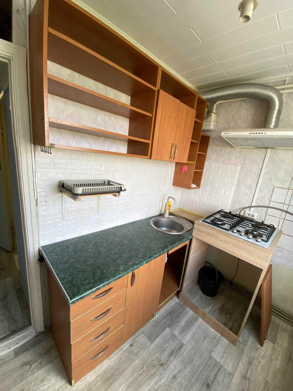 1-к квартира 37,6 м² з індивідуальним газовим опаленням, вул