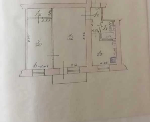 Продам 2х комнатную Измаил, Техникум