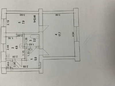 Продам 2х комнатную в Измаиле с АГВ