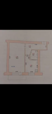 Продаётся 1 ком. 2 этаж ул.Придунайская