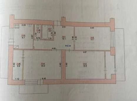 Срочно продам  3-ю квартиру киевского проекта.