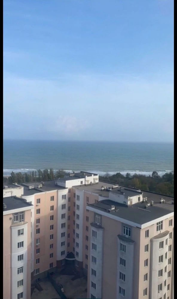 1к квартира в новом сданом доме на 1 линии моря! Частичный р