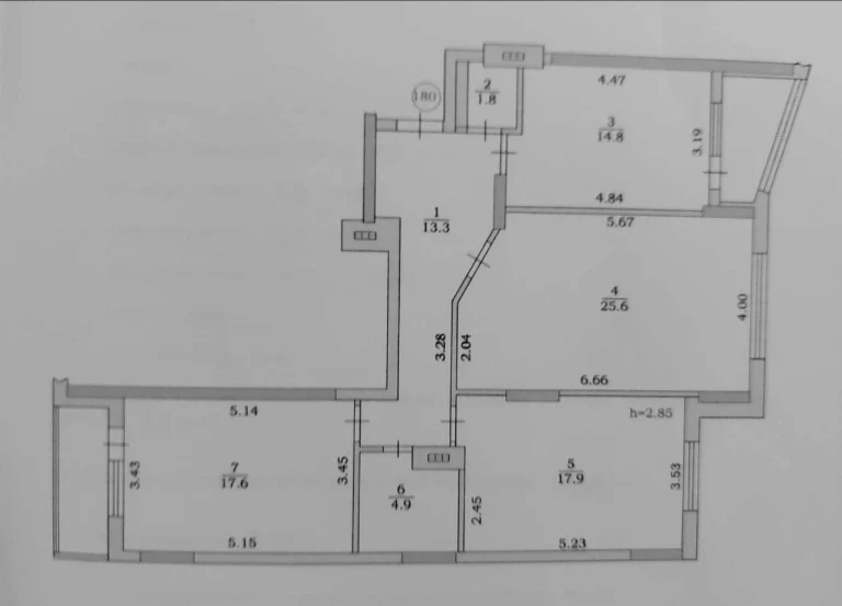Продається 3-кімнатна квартира від забудовника