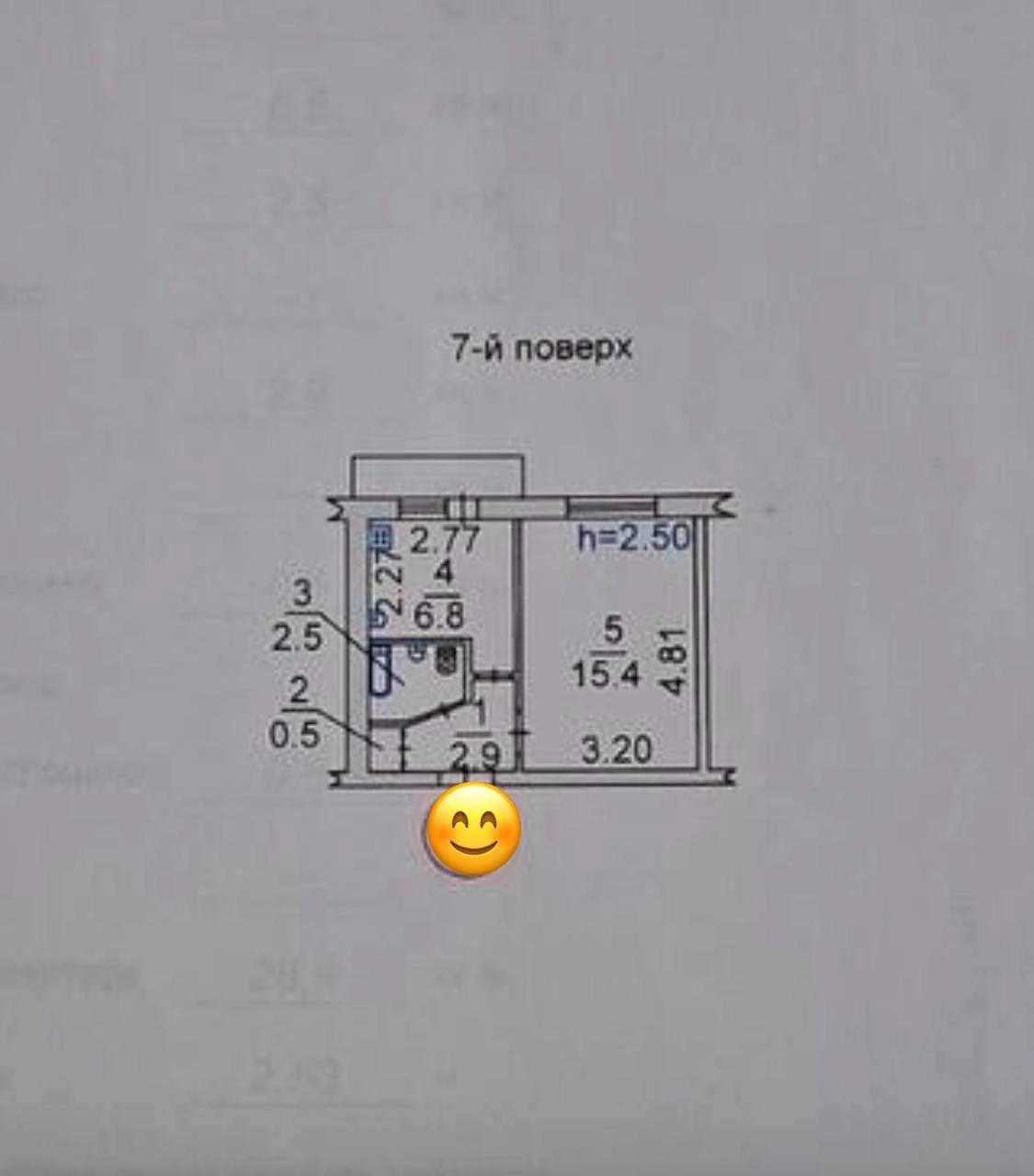 Продам 1 кімнатну квартиру в 9 поверховому будинку. Чорномор