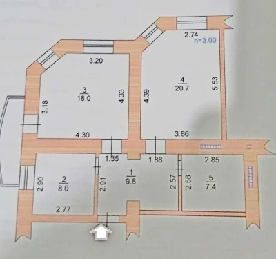Пропонуємо придбати по сертифікатам або за готівку 3-к кварт
