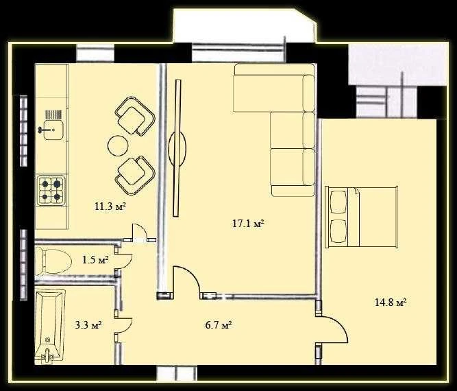 Apartments for sale in a new building (ready to move in, renovated). No commission