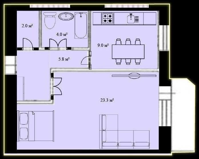 Apartments for sale in a new building (ready to move in, renovated). No commission