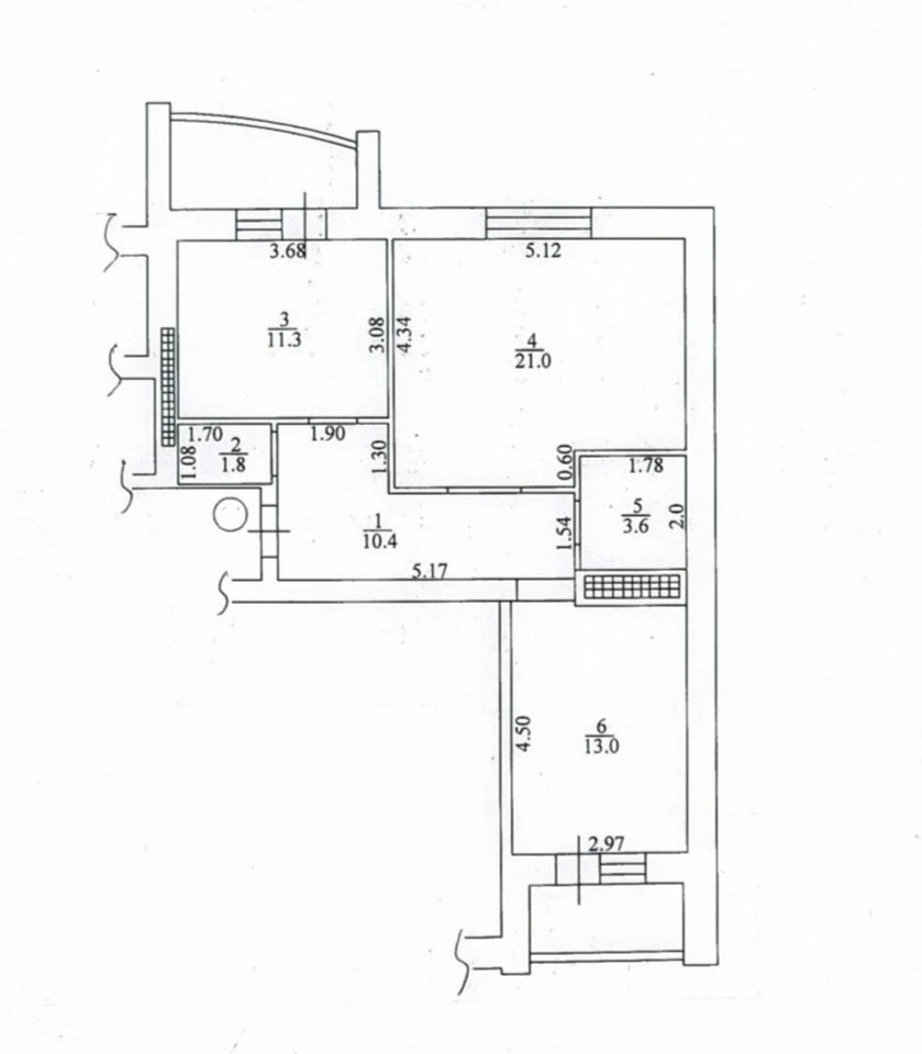 Spacious 2-bedroom apartment near Park Lake!