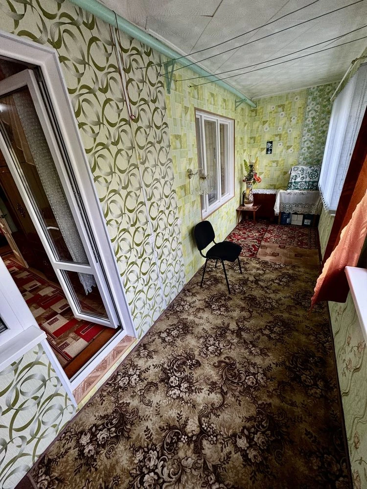2-room apartment with a large veranda