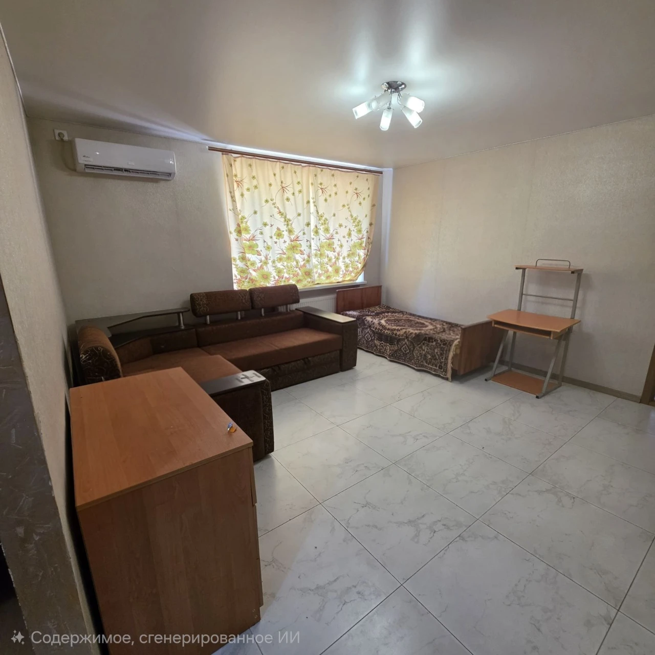 2 room apartment renovated with individual heating