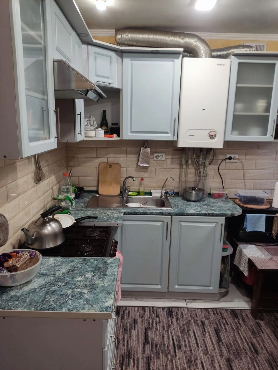 2 room apartment renovated with individual heating