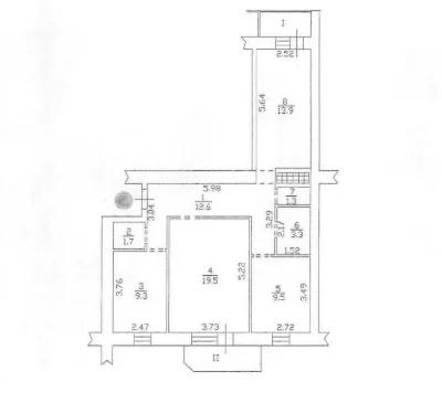 Sale of apartments from owner (2, 3-room apartments) RENOVATED,