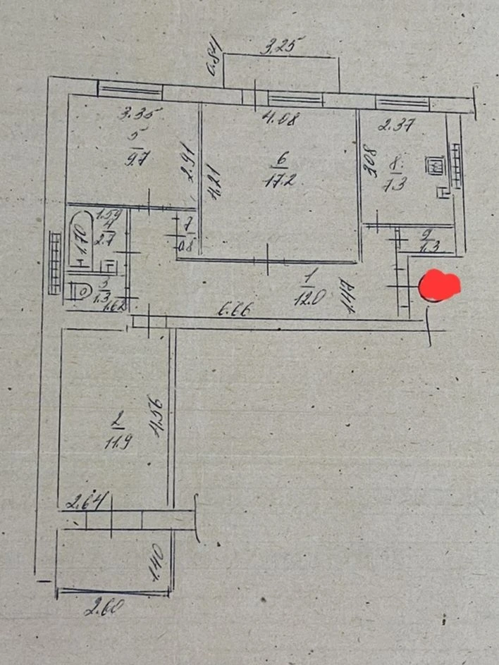 Sale of a 3-room apartment with turnkey renovation in the best district of the city