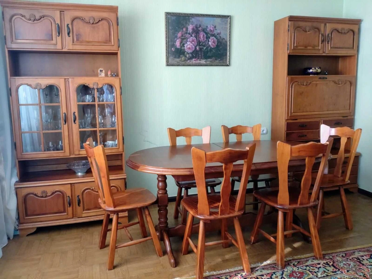 4-room apartment in the city center of Lubne