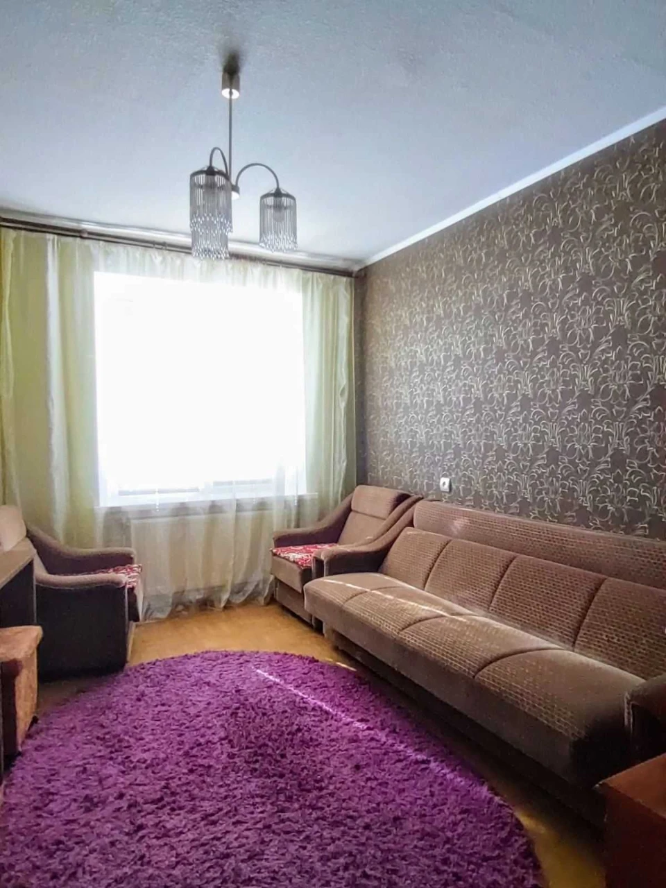 4-room apartment in the city center of Lubne