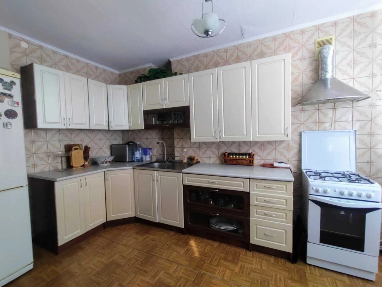 4-room apartment in the city center of Lubne