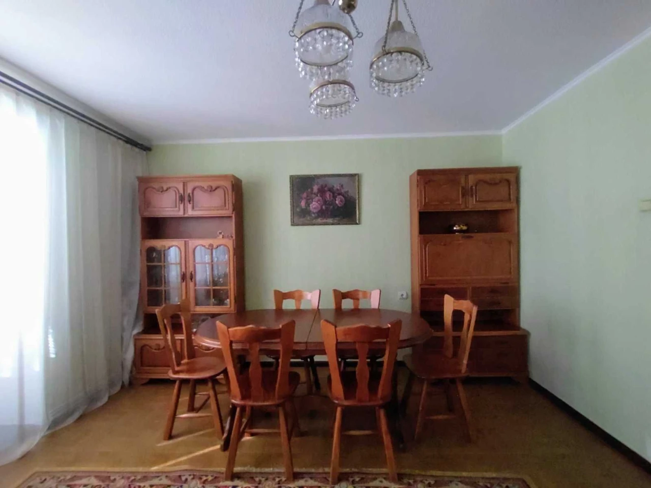 4-room apartment in the city center of Lubne