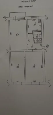 Sale of a 3-room apartment on Ye. Chikalenko Street (First of September)
