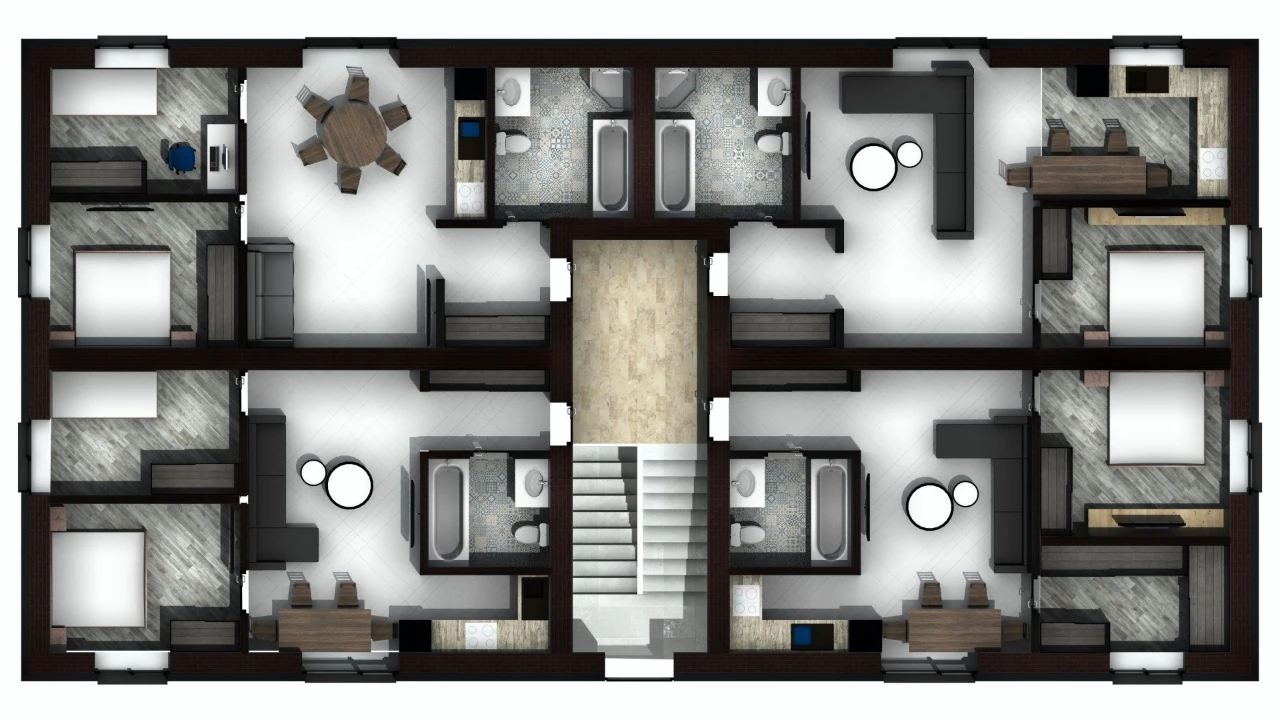 Apartment for sale, 62 m² in the center (park)
