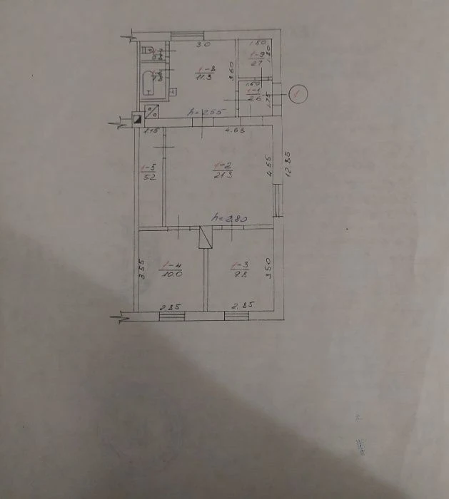 Apartment for sale in the town of Oстрог
