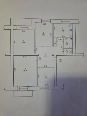 Продається 4-кімнатна квартира +ГАРАЖ(Тільки продаж )
