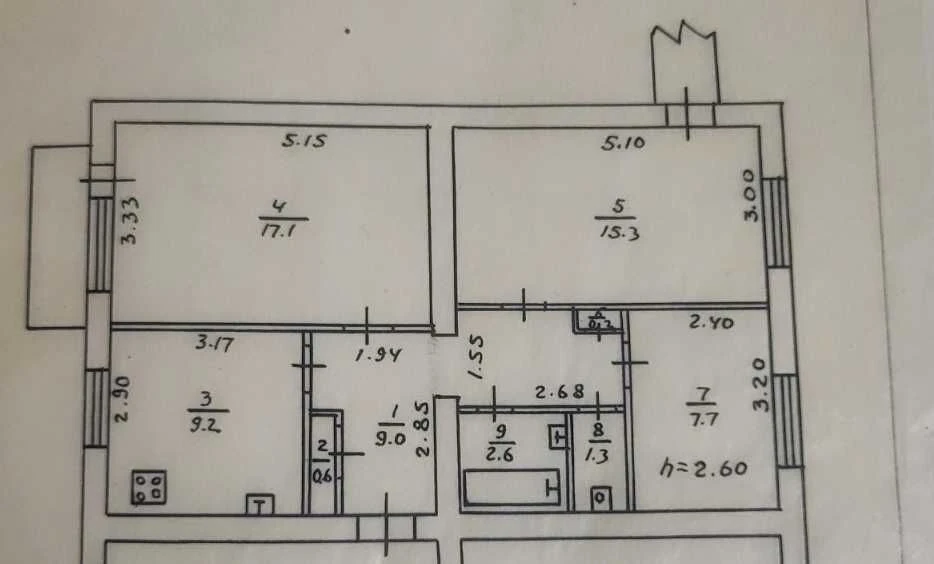 Продаж 3 к. квартири,р-н "Порт",4-й пров.Успенсько-Троїцької