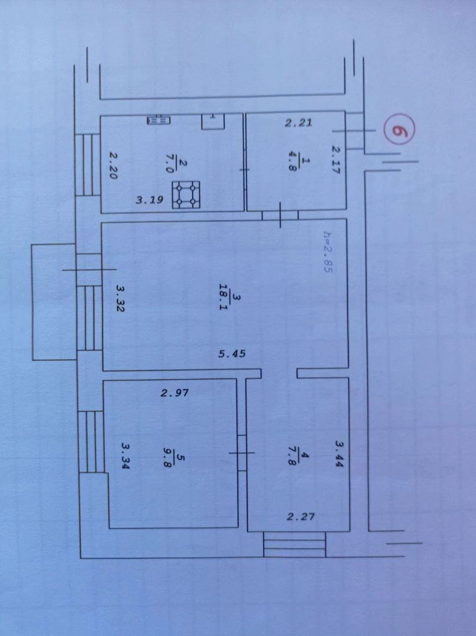 Квартира 3 кімнати