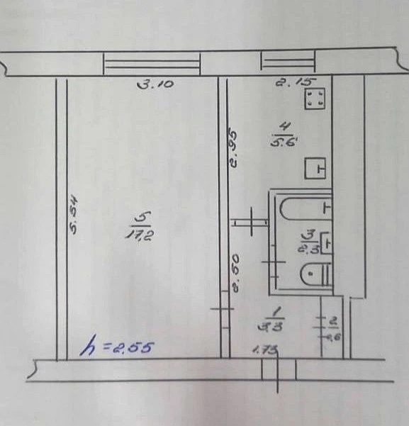 For Sale: 1-bedroom apartment in Romeni, Sumy Oblast