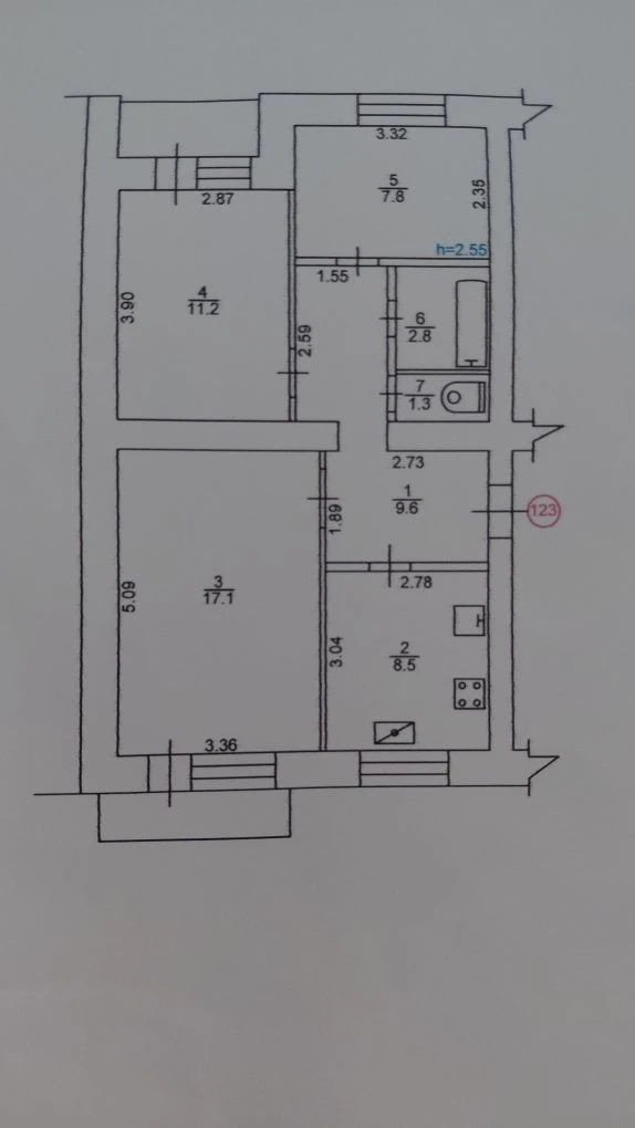 Продам квартиру в м.Шостка