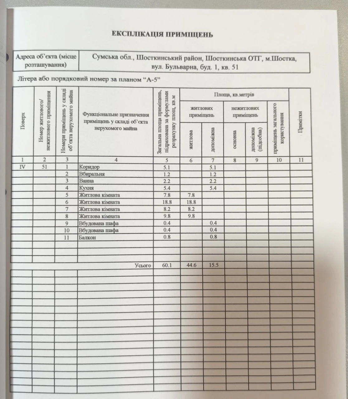 Квартира в м. Шостка, район "Капсуль"