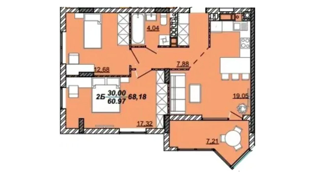 Продаж квартири від забудовника, без комісії для покупця