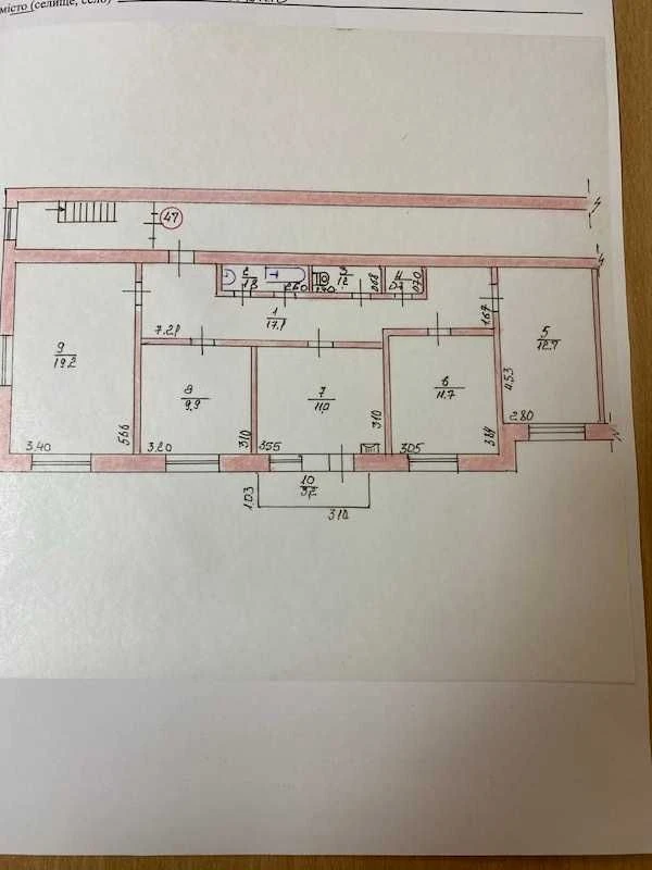 Продам 4 к.кв., місто Богодухів (404233)