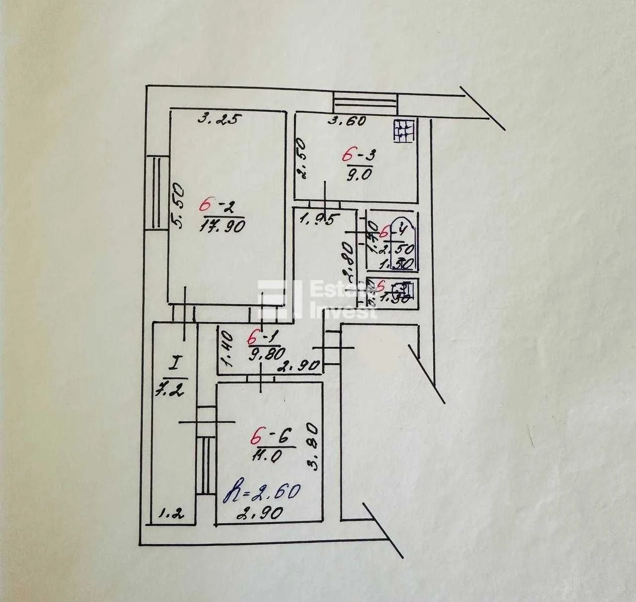 Продаж 2 кімн. квартири в м. Дергачі, вул. 23 Серпня, 14