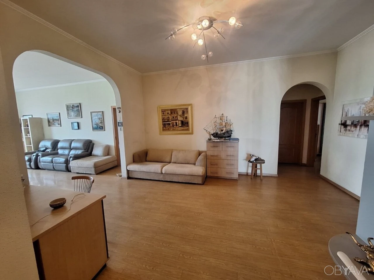 3-room apartment, 123 sq.m.
