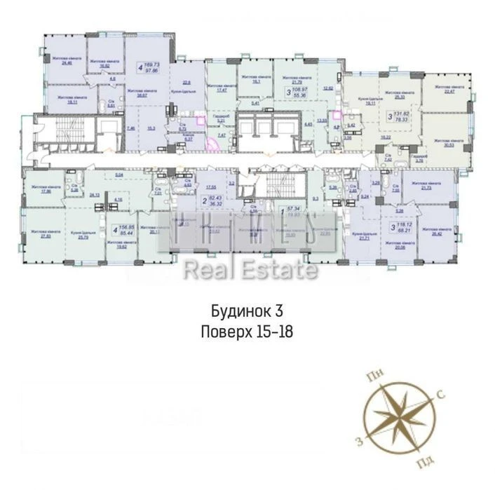 Продажа 2-комнатной квартиры 82 м² ЖК Новопечерские Липки, П