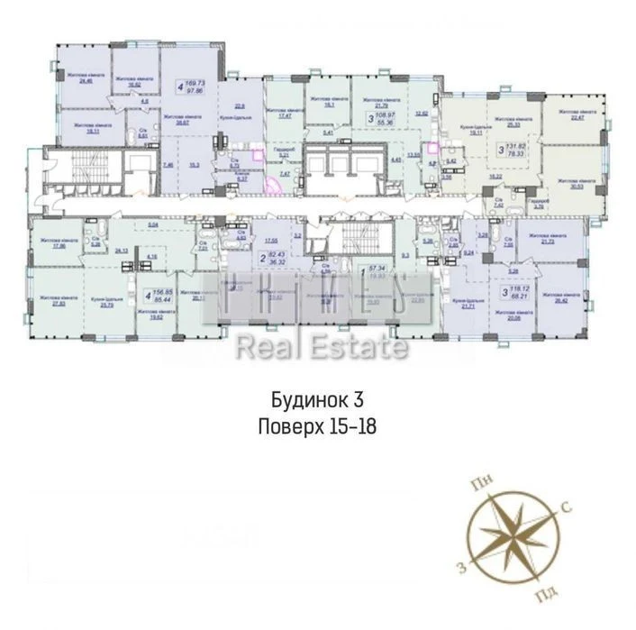 Продажа 2-комнатной квартиры 82 м² ЖК Новопечерские Липки, П