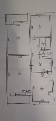 Продам 3х комнатную евартиру Чугуев