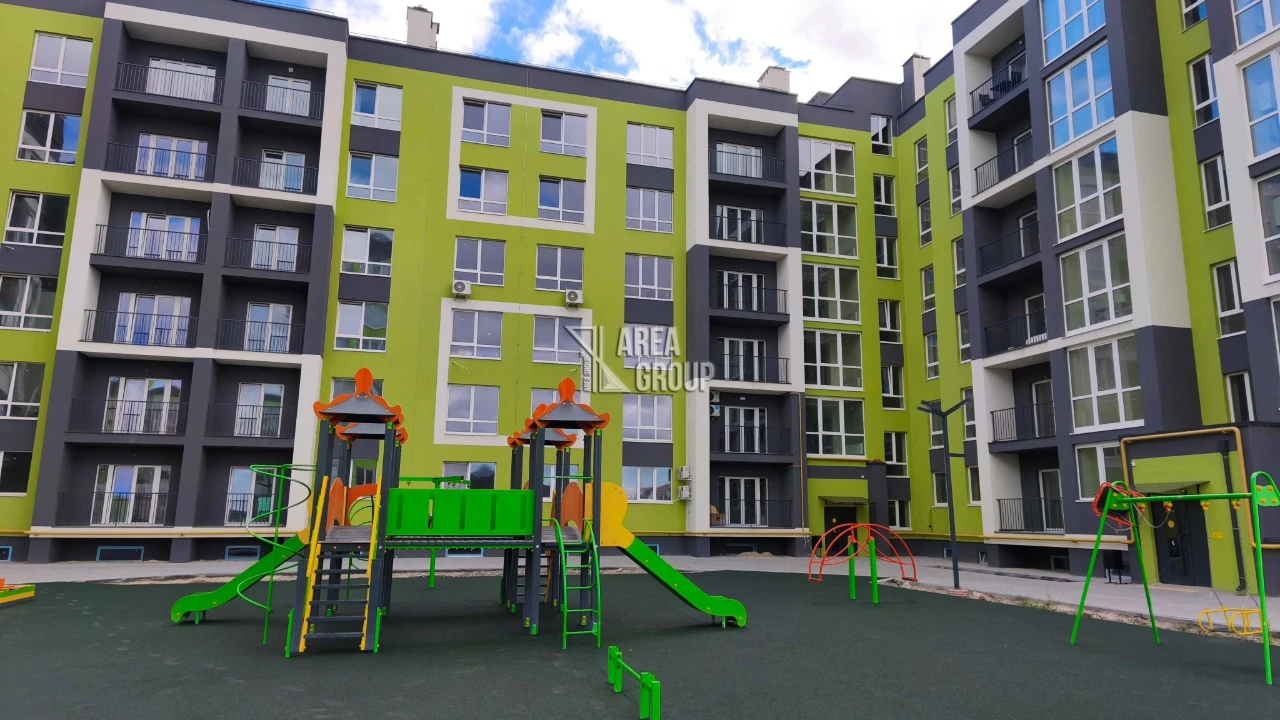 Світла 2-кімнатна квартира 61 м² | 1 поверх | Нова Будова-2