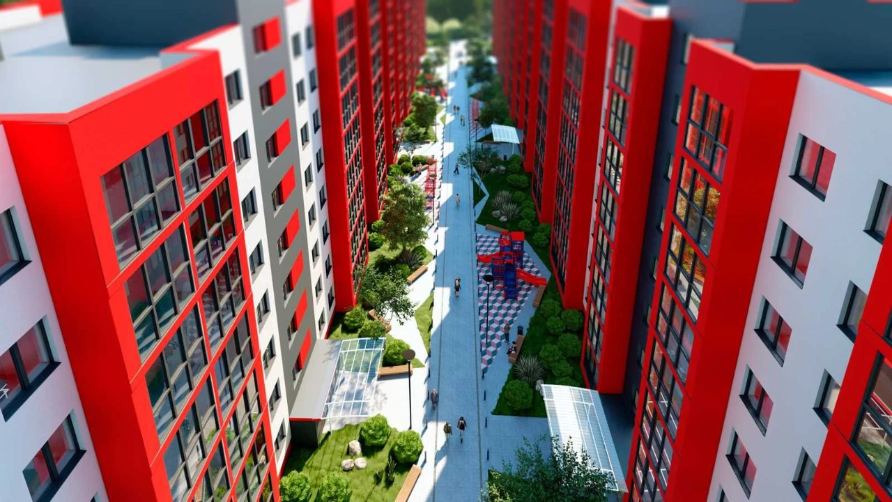 НОВА КВАРТИРА в тихому районі міста 34.70м2