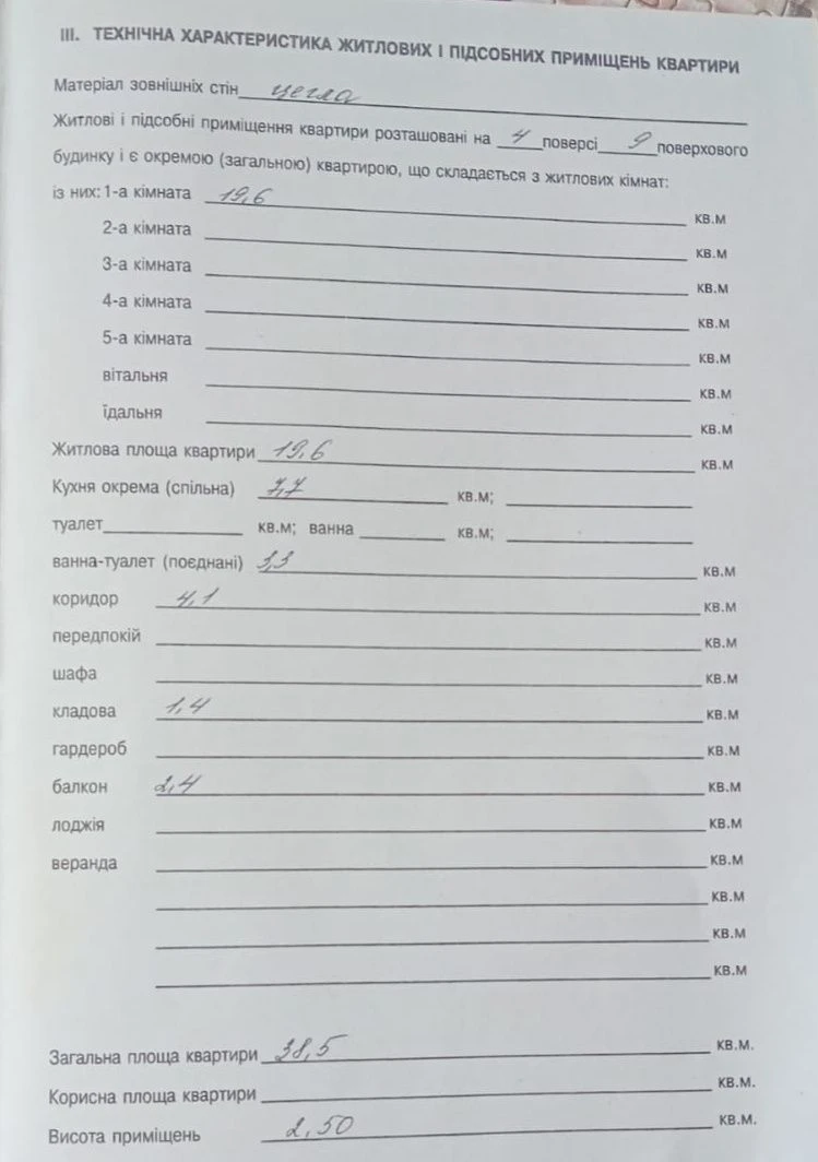 Продаж квартири від власника!