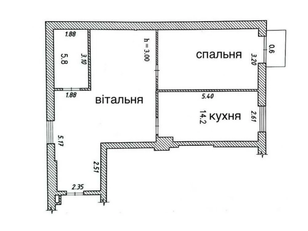 Apartment for sale: 2-room apartment in the heart of Old Town