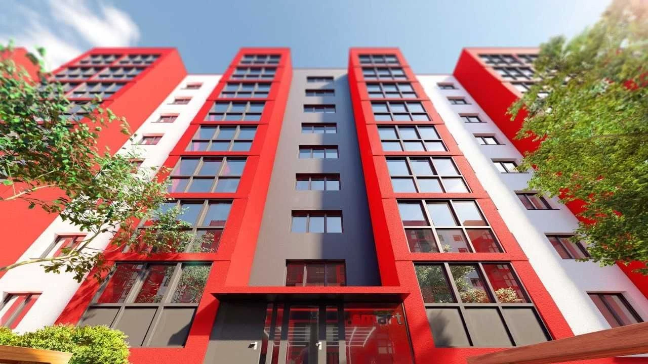 1К Квартира 40 м2 в новому будинку