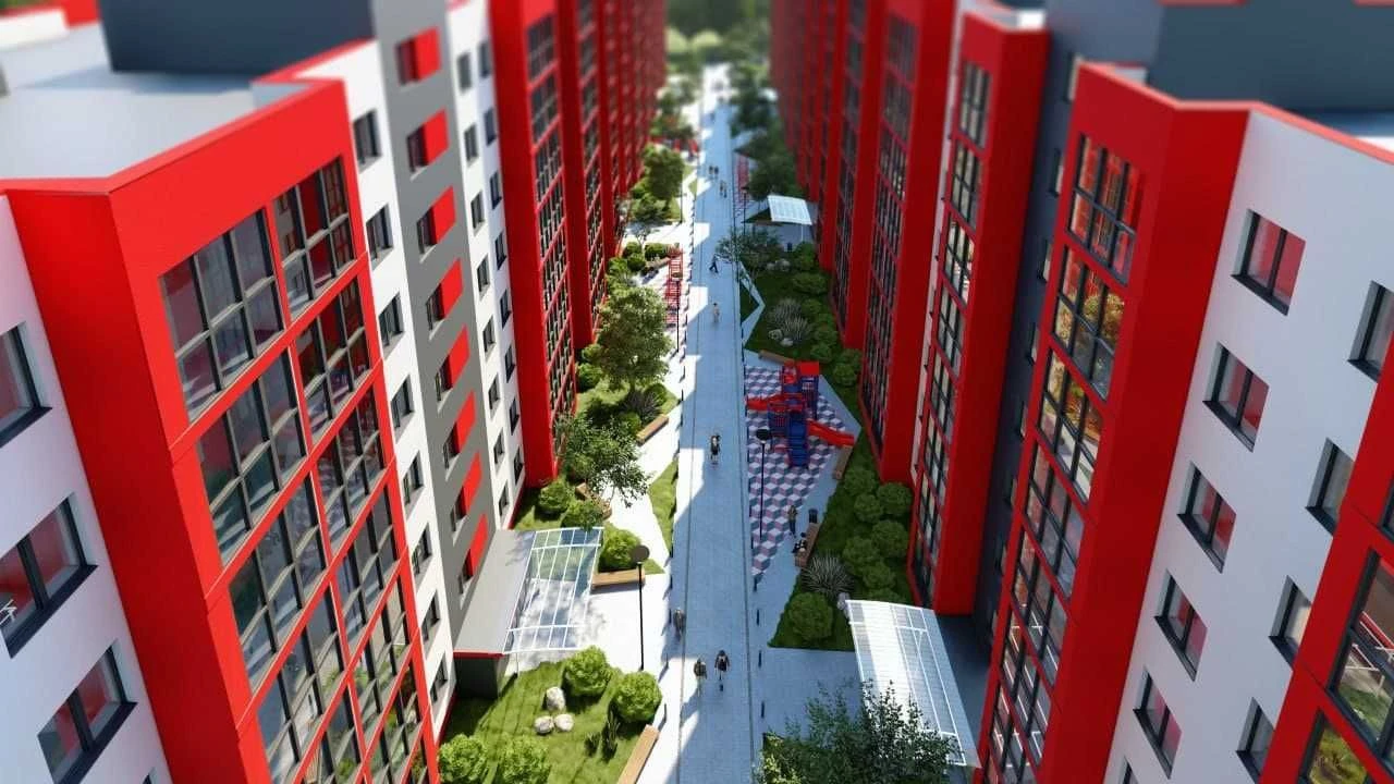 1К Квартира 40 м2 в новому будинку