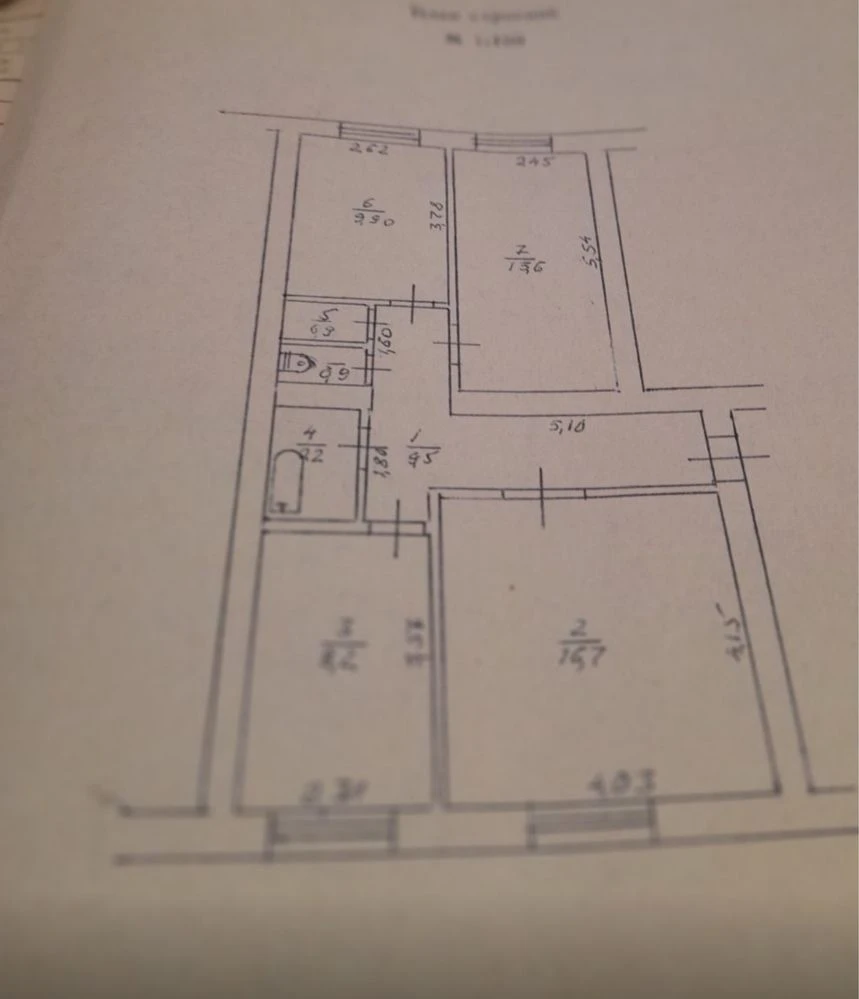 For Sale: 3-bedroom apartment with two outbuildings