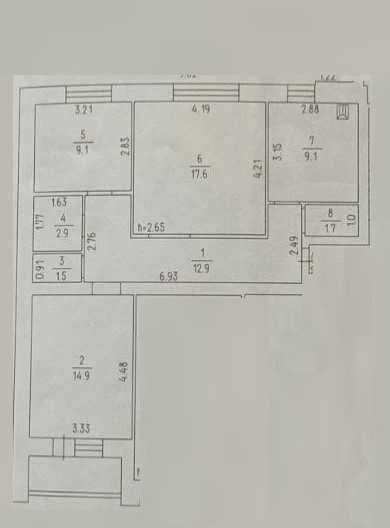 Apartment for Sale in New Building in Zolotonoh,