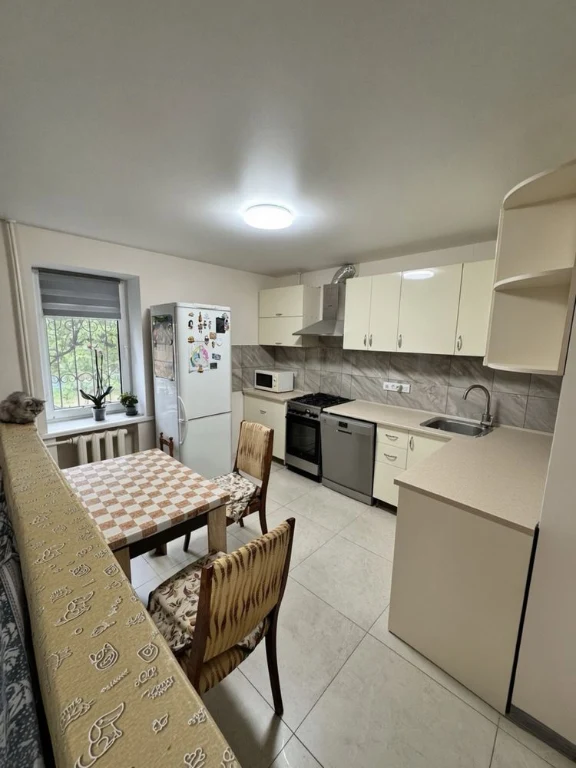 Two-bedroom apartment 49.6 sq.m. On the 1st floor. 2 entrances.
