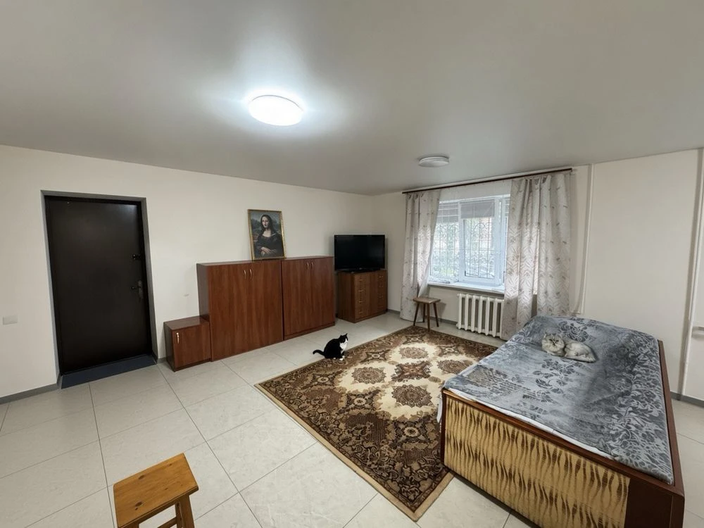 Two-bedroom apartment 49.6 sq.m. On the 1st floor. 2 entrances.