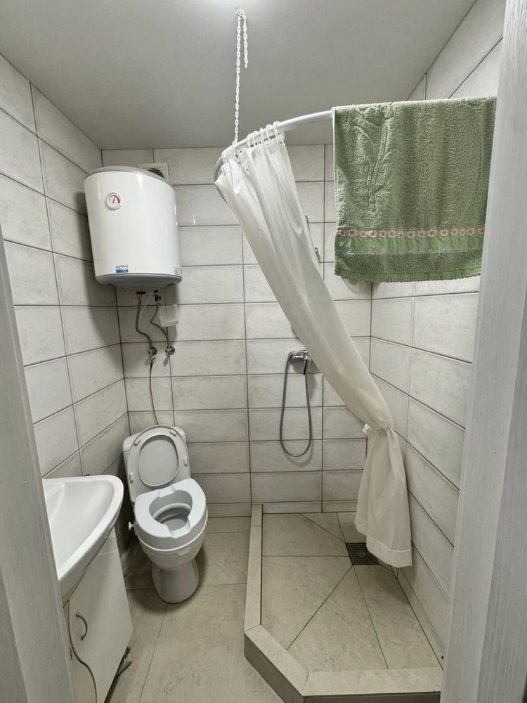 Two-bedroom apartment 49.6 sq.m. On the 1st floor. 2 entrances.