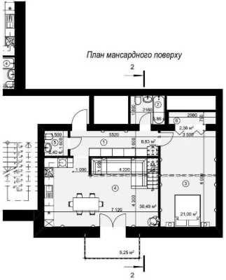 Дворівнева квартира у ЖК "Затишний" (м. Умань)